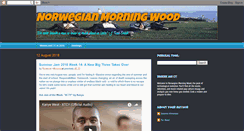 Desktop Screenshot of norwegianmorningwood.com